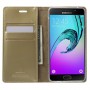 Samsung Galaxy A5 2016 samppanjan kultainen puhelinlompakko