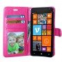 Lumia 625 hot pink lompakkokotelo
