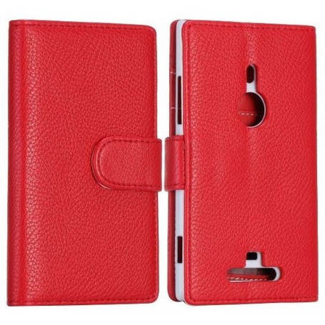 Lumia 925 punainen lompakkokotelo