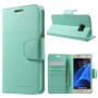 Samsung Galaxy S7 sinisen vihreä puhelinlompakko