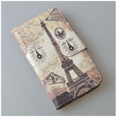 Galaxy J5 Eiffel-torni puhelinlompakko