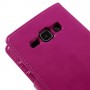 Samsung Galaxy J1 hot pink puhelinlompakko