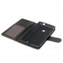 Lumia 520 musta lompakko suojakotelo.