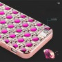 Apple iPhone 5s SE roosan punaiset bling bling kuoret