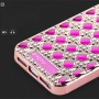 Apple iPhone 5s SE roosan punaiset bling bling kuoret