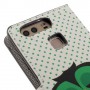 Huawei P9 vihreä pöllö puhelinlompakko
