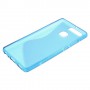 Huawei P9 sininen silikonisuojus.
