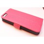 Apple iPhone 5c hot pink puhelinlompakko