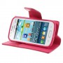 Samsung Galaxy trend hot pink puhelinlompakko