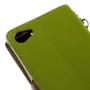 Sony Xperia Z5 Compact vihreä puhelinlompakko