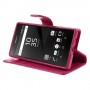 Sony Xperia Z5 Compact hot pink puhelinlompakko