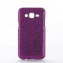 Galaxy J5 violetti glitter suojakuori.