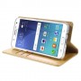 Samsung Galaxy J5 2016 samppanjan kultainen puhelinlompakko
