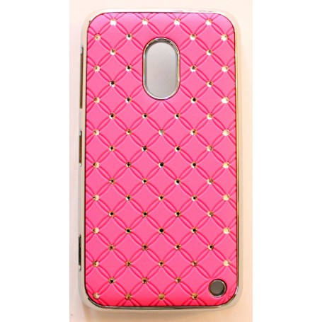 Nokia Lumia 620 hot pink luksus kuoret