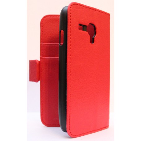 Galaxy S3 Mini punainen puhelinlompakko