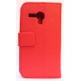 Galaxy S3 Mini punainen puhelinlompakko