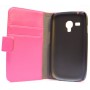 Galaxy S3 Mini hot pink puhelinlompakko