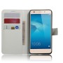 Huawei Honor 7 Lite valkoinen puhelinlompakko