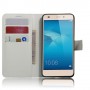 Huawei Honor 7 Lite valkoinen puhelinlompakko