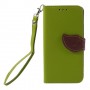 Huawei Y6 vihreä puhelinlompakko