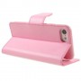 iPhone 7 vaaleanpunainen puhelinlompakko
