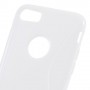 iPhone 7 / 8 valkoinen silikonisuojus.