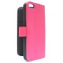 Apple iPhone 5 hot pink puhelinlompakko