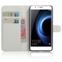 Huawei Honor 8 valkoinen puhelinlompakko