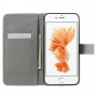 Apple iPhone 7 plus värikkäät pöllöt puhelinlompakko
