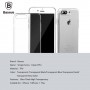 iPhone 7 plus ultra ohuet läpinäkyvät kuoret.
