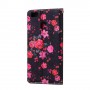 Huawei P9 Lite kauniit kukat puhelinlompakko