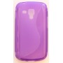 Galaxy Trend violetti silikonisuojus.