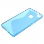 Huawei P9 Lite sininen silikonisuojus.
