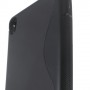 Sony Xperia E5 musta silikonisuojus.