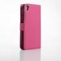 Sony Xperia E5 pinkki puhelinlompakko