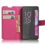 Sony Xperia E5 pinkki puhelinlompakko