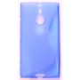 Lumia 1520 sininen silikonisuojus.