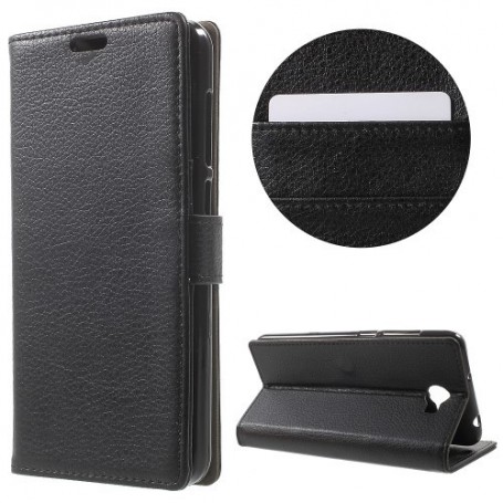 Huawei Y6 II Compact musta puhelinlompakko