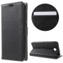 Huawei Y5 II / Y6 II Compact musta puhelinlompakko