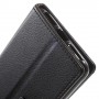 Huawei Y5 II / Y6 II Compact musta puhelinlompakko