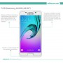 Samsung Galaxy A3 2016 kirkas karkaistu lasikalvo.