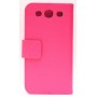 Galaxy S3 Hot Pink lompakkokotelo