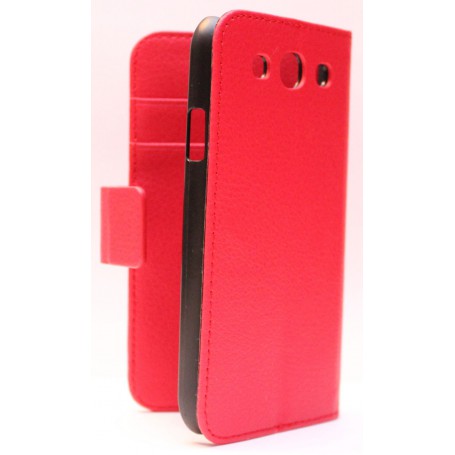 Galaxy S3 punainen lompakkokotelo