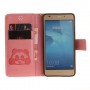 Huawei Honor 7 Lite vaaleanpunainen panda puhelinlompakko