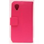 LG Google Nexus 5 hot pink puhelinlompakko