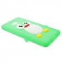 Huawei Honor 7 Lite vihreä pingviini silikonikuori.
