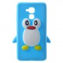 Huawei Honor 7 Lite sininen pingviini silikonikuori.