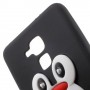 Huawei Honor 7 Lite musta pingviini silikonikuori.