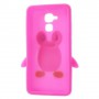 Huawei Honor 7 Lite pinkki pingviini silikonikuori.