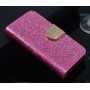 Huawei Honor 7 Lite pinkin värinen glitter kansikotelo